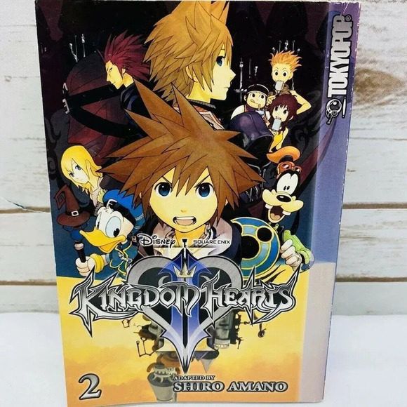 Other - Kingdom Hearts II Volume 2 Manga Shiro Amano Tokyopop Disney Graphic Novel